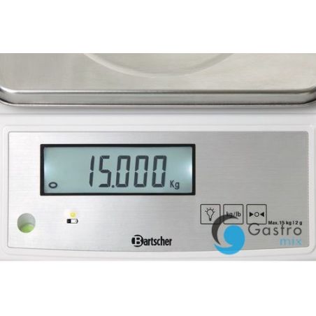 Waga kuchenna, 15kg, 2g | A300118 bartscher 