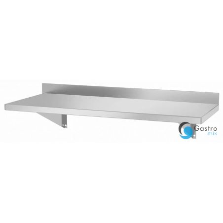 Półka wisząca 800x300x250 mm  na konsolach, z dwiema konsolami| 816486 hendi 