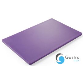 Deska do krojenia HACCP 600x400x18-fioletowa  | 825662 hendi