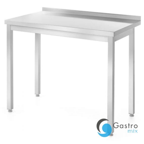 Stół przyścienny 1000x700x850 mm Kitchen Line, bez półki-skręcany z rantem| 812679 hendi 