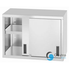 Szafka wisząca 800x400x600 mm  Profi Line-spawana, z drzwiami suwanymi| 814178 HENDI
