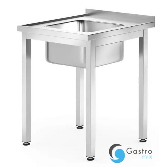 Stół ze zlewem 600x700x(H)850mm – skręcany, głębokość 700 mm Lokalizacja komory - pośrodku |... 