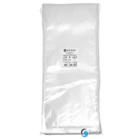 Worki moletowane  150x400mm 100 szt.,  do pakowarek próżniowych, do przechowywania żywności |... 