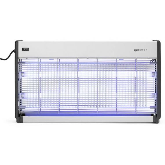 Lampa owadobójcza, Zasięg działania: 150 m², 230V/45W | 270172 hendi 