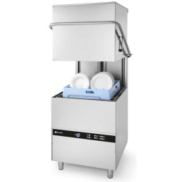 Zmywarka kapturowa 50x50 – sterowana elektromechanicznie  z dozownikiem detergentu, 400V| 233061 hendi
