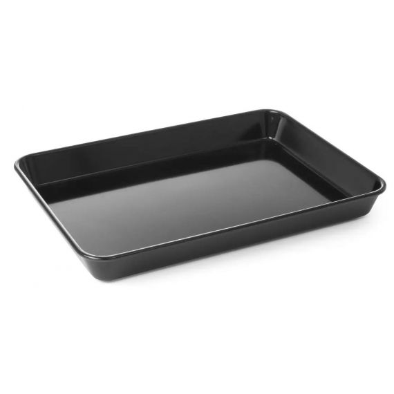 Pojemnik na mięso z melaminy czarny, 420x280x60 mm | 568309 HENDI 