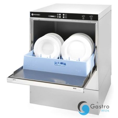 Zmywarka do naczyń 50x50, manualna 400V, z dozownikiem detergentu | 233030 hendi 