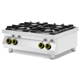 Kuchnia gazowa 4-palnikowa Kitchen Line, stołowa | 227381 HENDI