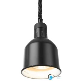  Lampa do podgrzewania potraw wisząca, cylindryczna, czarny | 273852 HENDI