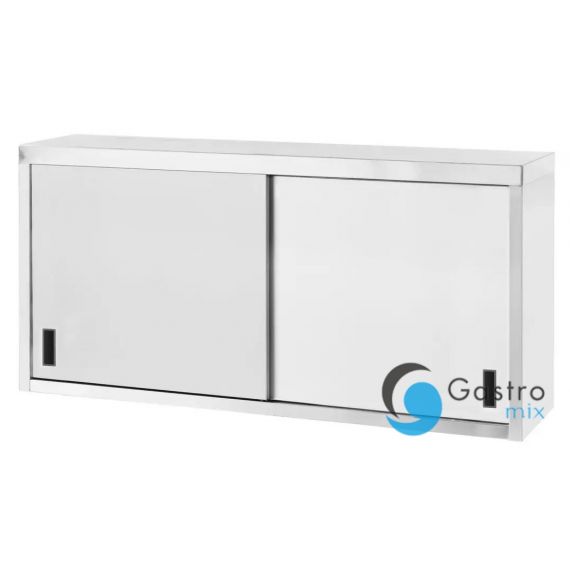 Szafka wisząca 1200x400x(H)600mm – spawana, z drzwiami suwanymi| 811214 HENDI 