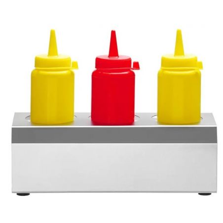 Ekspozytor do dyspenserów do sosów 3x0,35l | 557976 HENDI 