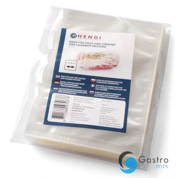 Worki do gotowania 250x350 mm-zestaw 100 szt. | 971352 HENDI 