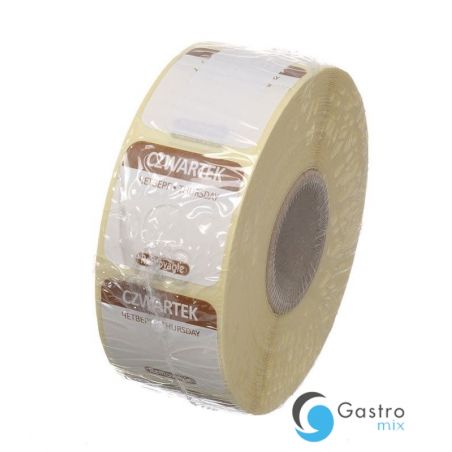 Etykiety -czwartek Food Safety, wielorazowe | 850107 HENDI 