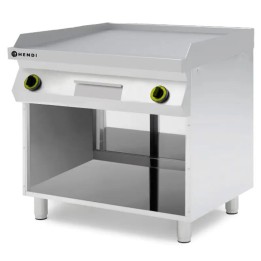 Płyta grillowa gazowa 700 2 strefy grzewcze, każda z 3 palnikami, łączna moc 10kW 800x700x(H)900mm | 220207 HENDI