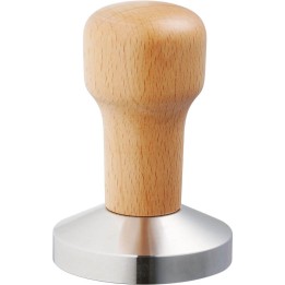 tamper, ubijak do kawy z drewnianą rączką | 486113 stalgast