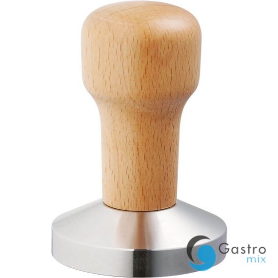 tamper, ubijak do kawy z drewnianą rączką | 486113 stalgast 