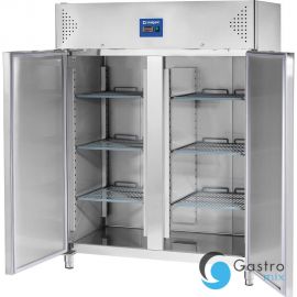 szafa chłodnicza GN 2/1, V 1300 l 2 drzwiowa ze stali nierdzewnej na nóżkach| 830132 STALGAST