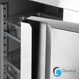  szafa chłodnicza GN 2/1, V 1300 l 2 drzwiowa ze stali nierdzewnej na nóżkach| 830132 STALGAST