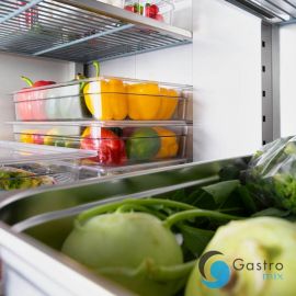  szafa chłodnicza GN 2/1, V 1300 l 2 drzwiowa ze stali nierdzewnej na nóżkach| 830132 STALGAST