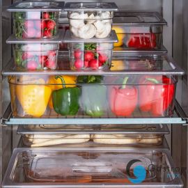  szafa chłodnicza  V 650 l ze stali nierdzewnej na kółkach, GN 2/1 | 830620 STALGAST