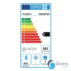  szafa chłodnicza  V 650 l ze stali nierdzewnej na kółkach, GN 2/1 | 830620 STALGAST