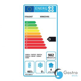  szafa chłodnicza GN 2/1, V 650 l ze stali nierdzewnej na nożkach| 830622 STALGAST