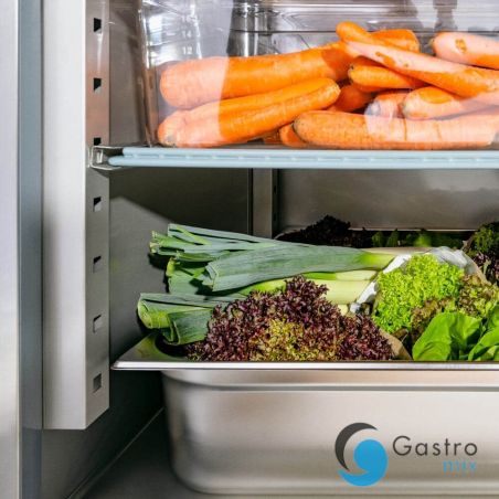 szafa chłodnicza GN 2/1, V 650 l ze stali nierdzewnej na nożkach| 830622 STALGAST 