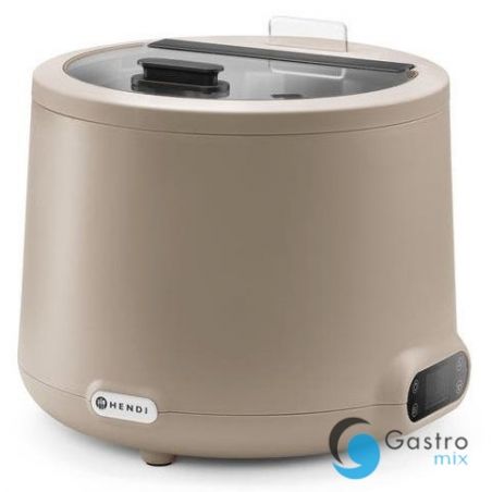 Kociołek do zupy UNIQ, 8L, beżowy | 860557  HENDI 