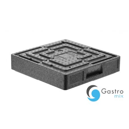Pojemnik termoizolacyjny Profi Line, cateringowy-salto 410x410x(H)100 mm  | 707067 hendi 