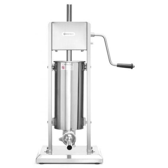 Nadziewarka do kiełbas 5 l, pionowa ze stali nierdzewnej | 282588 hendi 