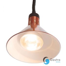  Lampa do podgrzewania potraw wisząca, stożkowa, miedziany | 273876 HENDI