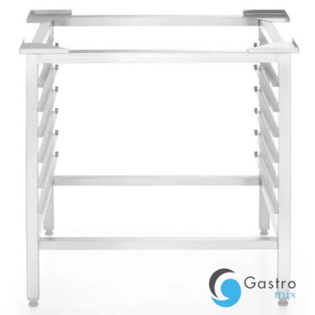 Podstawa pod piec-6 prowadnic na tace 600x400, o wym. 760x520x700 mm 