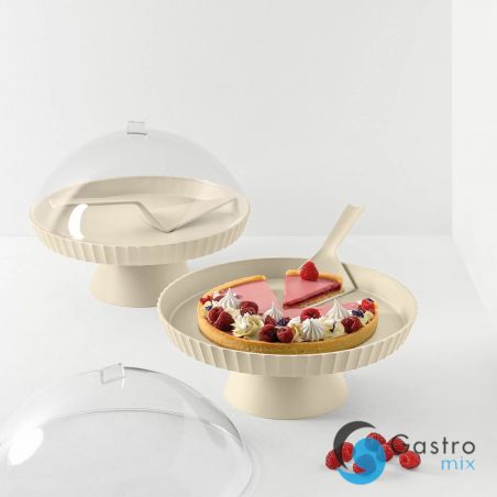 Patera do ciasta z pokrywą i łopatką cukier trzcinowy AGORA - BLIM PLUS | BP-AZ1-336 TOM-GAST 