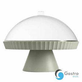  Patera do ciasta z pokrywą i łopatką średnia leśna zieleń AGORA - BLIM PLUS | BP-AZ1-314 tom-gast