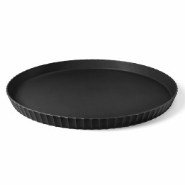 Półmisek okrągły śr. 40 cm karbon ATENA - BLIM PLUS | BP-VS5-010-L tom-gast