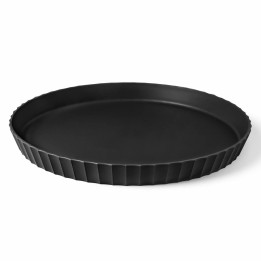 Półmisek okrągły śr. 30 cm karbon ATENA - BLIM PLUS |  BP-VS5-010-M tom-gast