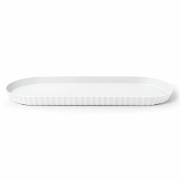 Półmisek owalny 51x20 cm krystaliczny biały MINERVA - BLIM PLUS| BP-VS6-000-L tom-gast