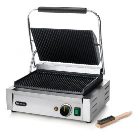  Grill kontaktowy PANINI-góra i dół ryflowane | 263655 HENDI