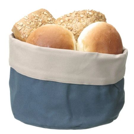 Worek do pieczywa okrągły 150x150 mm, ciemnoniebieski |  429013 HENDI 