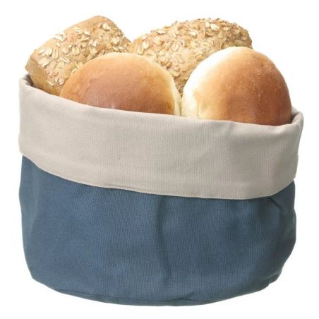 Worek do pieczywa okrągły 200x200 mm, ciemnoniebieski | 429037 HENDI 