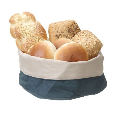 Worek do pieczywa okrągły 250x160 mm, ciemnoniebieski | 429051 HENDI 