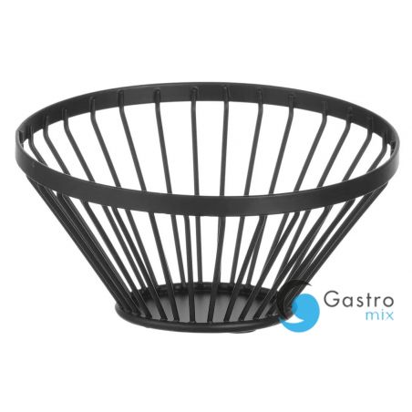 Koszyk do owoców czarny średnica 150 mm | 427095 HENDI 