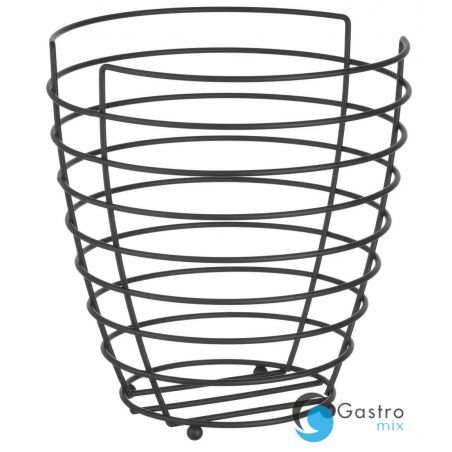 Koszyk do owoców czarny średnica 230 mm  | 427187 HENDI 