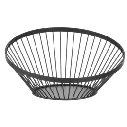 Koszyk do owoców czarny średnica 280mm | 427088 HENDI