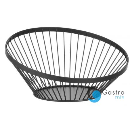 Koszyk do owoców czarny średnica 280mm | 427088 HENDI 
