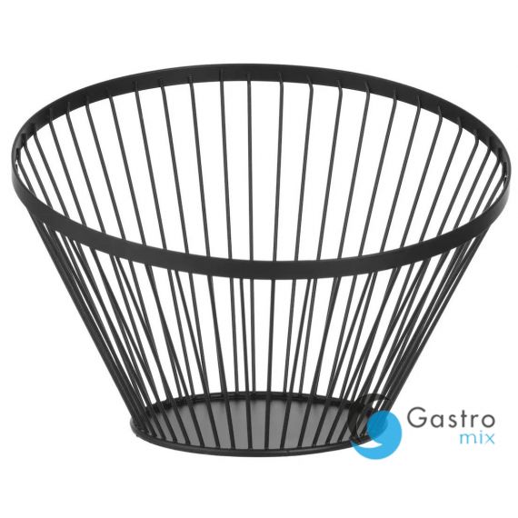 Koszyk do owoców czarny średnica 300 mm | 427071 HENDI 