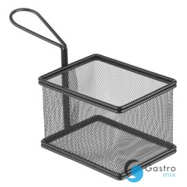  Koszyk miniaturowy do smażonych przekąsek 125x100x85 mm  | 425626 HENDI