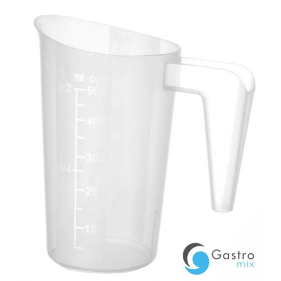 Miarka z polipropylenu piętrowalna 0,5l | 567814 HENDI 
