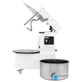 Miesiarka spiralna 22 l - wsad 17kg  - z podnoszoną głowicą i wyjmowaną dzieżą  | 1I053035 HENDI