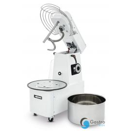 Miesiarka spiralna 22 l - wsad 17kg  - z podnoszoną głowicą i wyjmowaną dzieżą  | 1I053035 HENDI